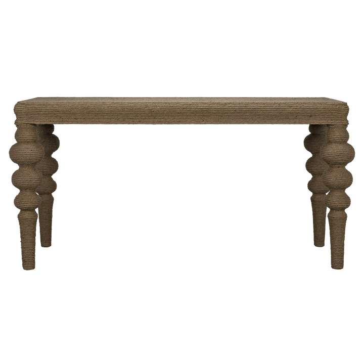 American Home Furniture | Noir - Turned Leg Ismail Console