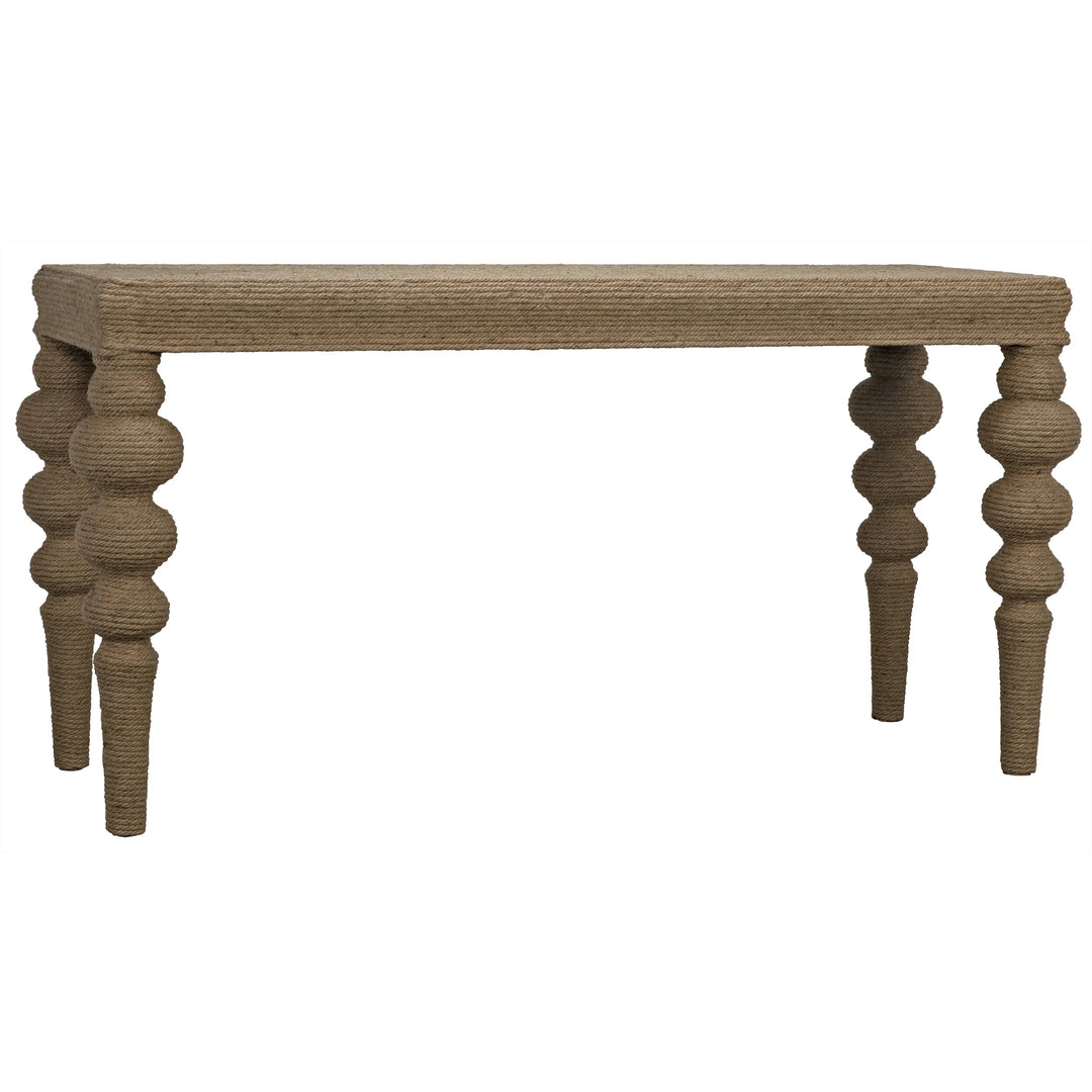 American Home Furniture | Noir - Turned Leg Ismail Console