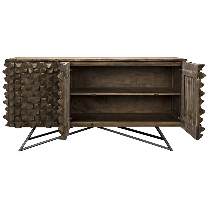 American Home Furniture | Noir - New York Sideboard, Petite