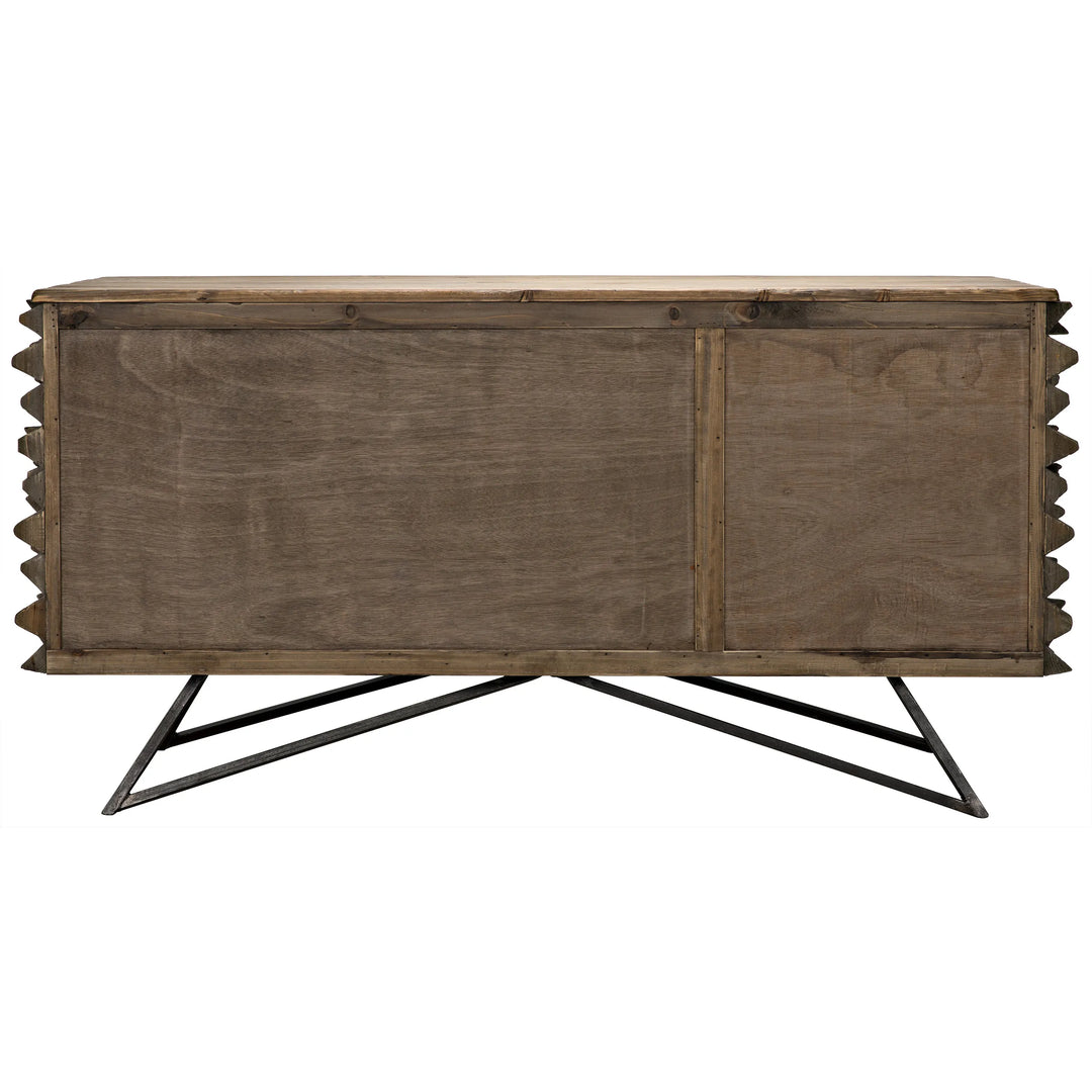 American Home Furniture | Noir - New York Sideboard, Petite