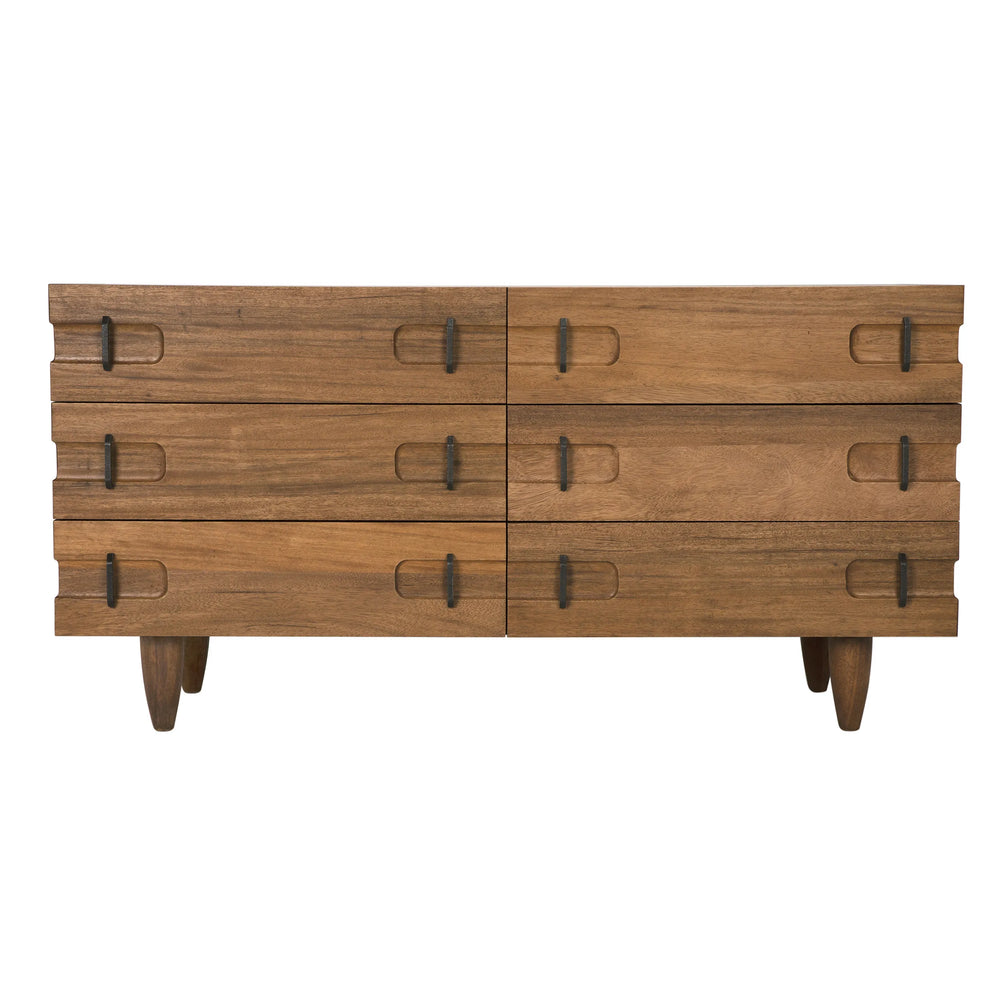 American Home Furniture | Noir - David Sideboard, Dark Walnut