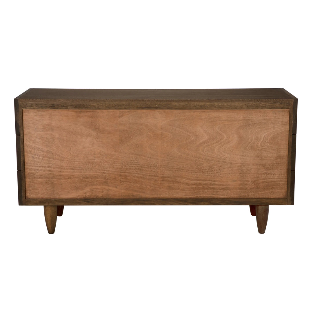 American Home Furniture | Noir - David Sideboard, Dark Walnut