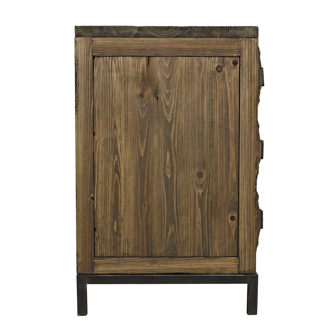 American Home Furniture | Noir - Jones 3 Drawer Sideboard