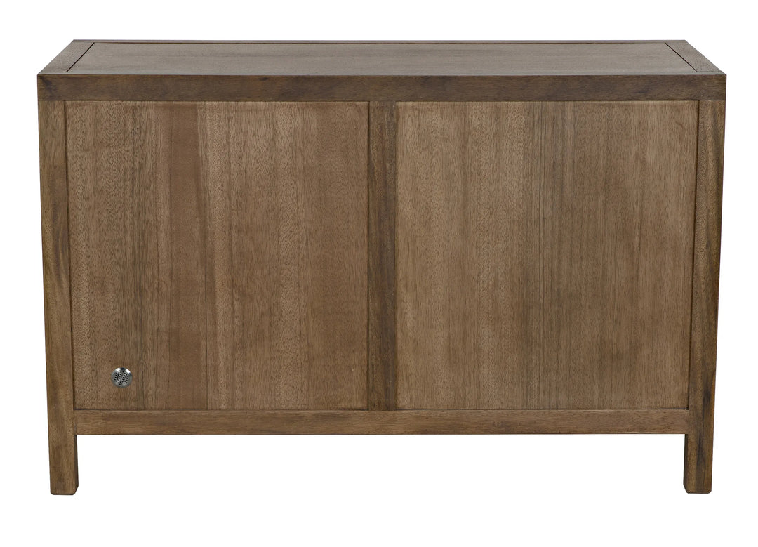 American Home Furniture | Noir - Quadrant 2 Door Sideboard, Dark Walnut