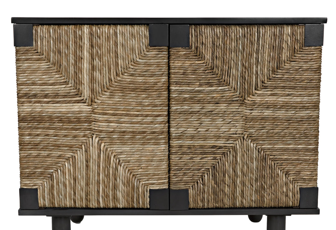 American Home Furniture | Noir - Brook 2 Door Sideboard, Pale