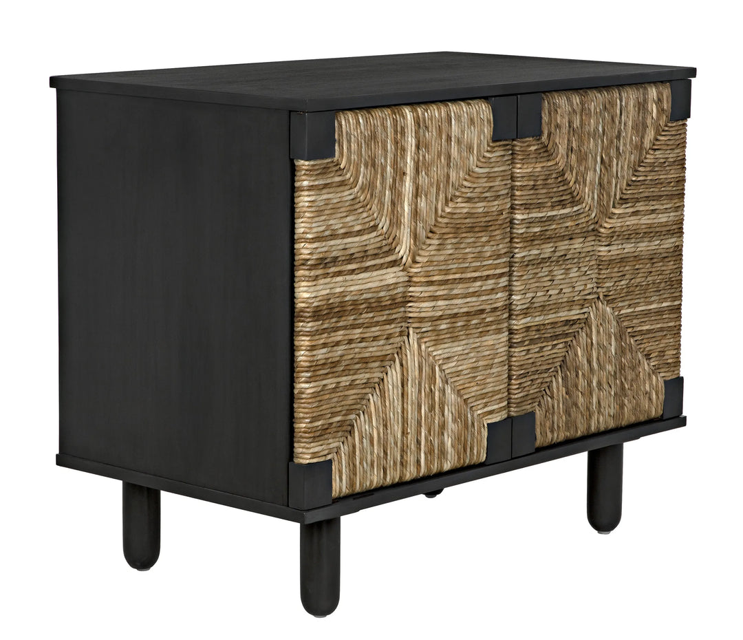 American Home Furniture | Noir - Brook 2 Door Sideboard, Pale