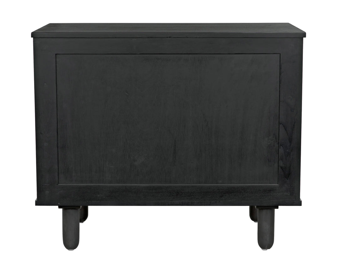 American Home Furniture | Noir - Brook 2 Door Sideboard, Pale