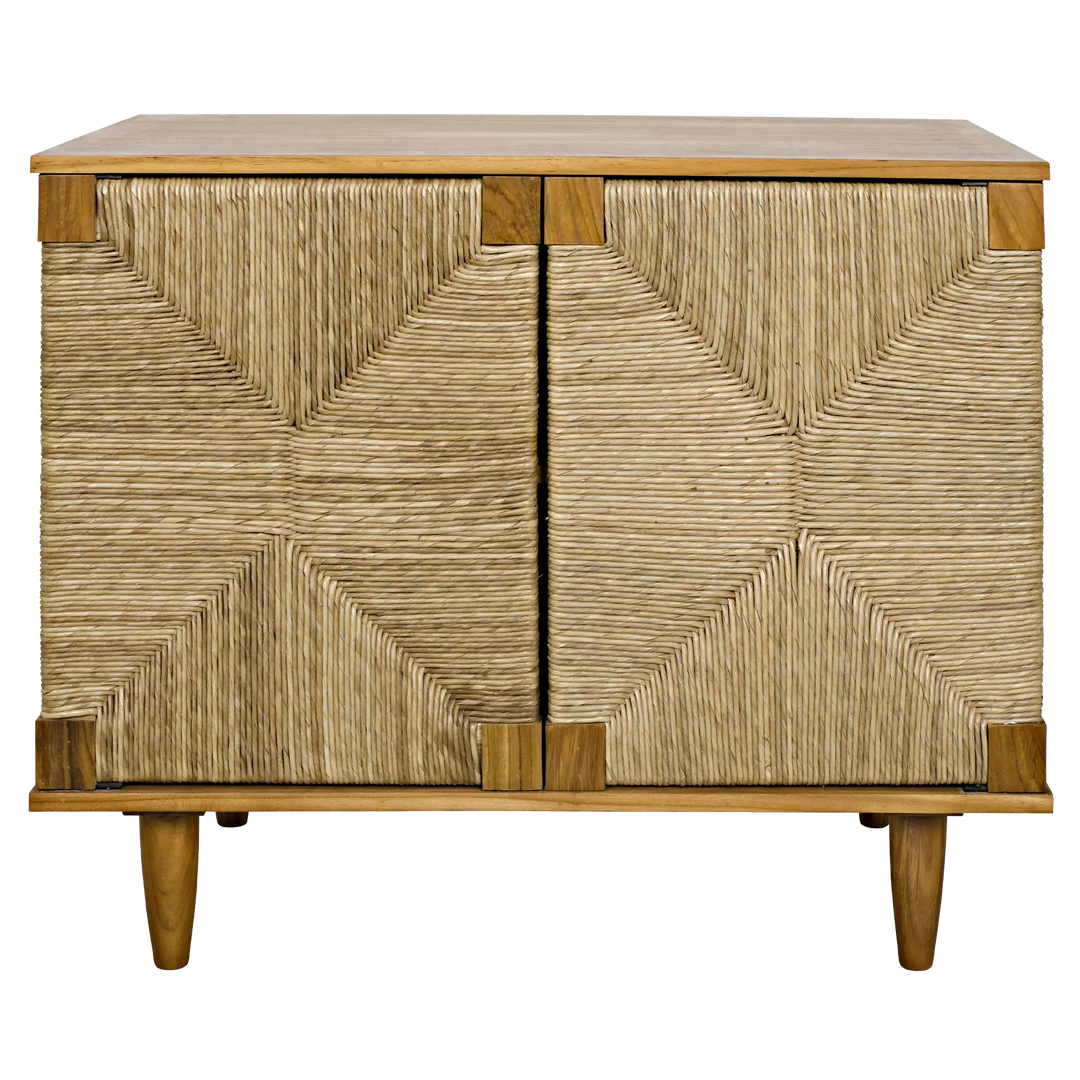 American Home Furniture | Noir - Brook 2 Door Sideboard, Teak