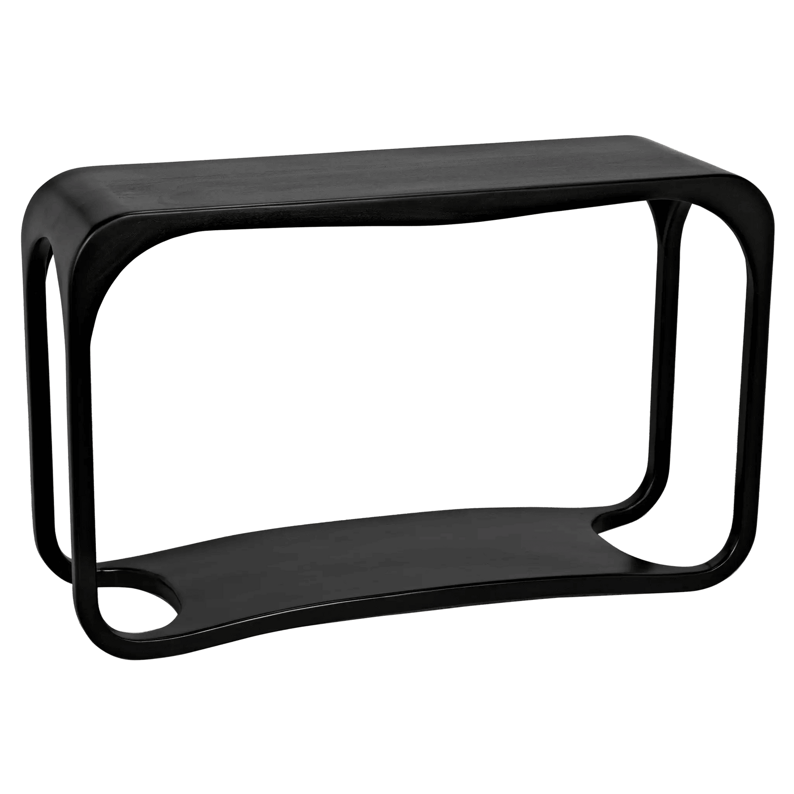 Noir Milena Console, Hand Rubbed Black CONSOLE TABLES