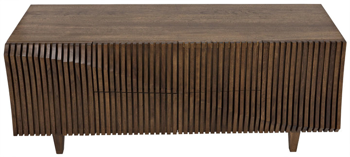 American Home Furniture | Noir - Jin-Ho Sideboard, Dark Walnut