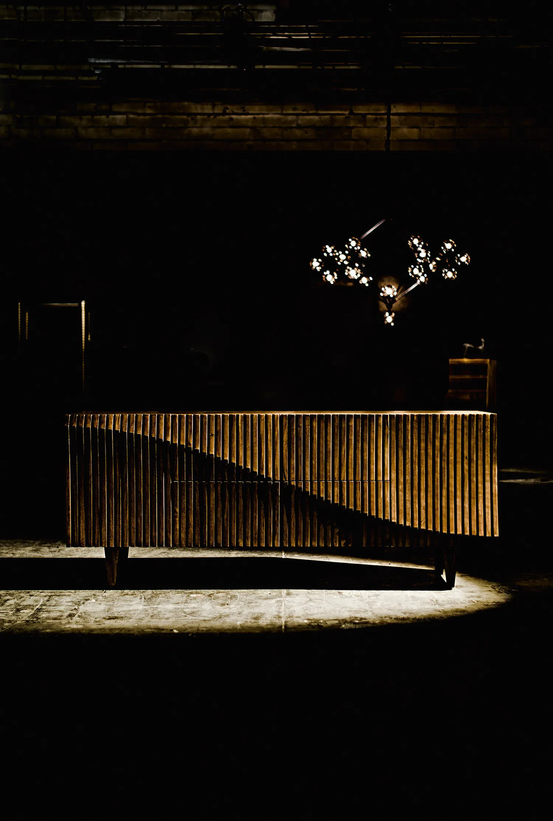 American Home Furniture | Noir - Jin-Ho Sideboard, Dark Walnut