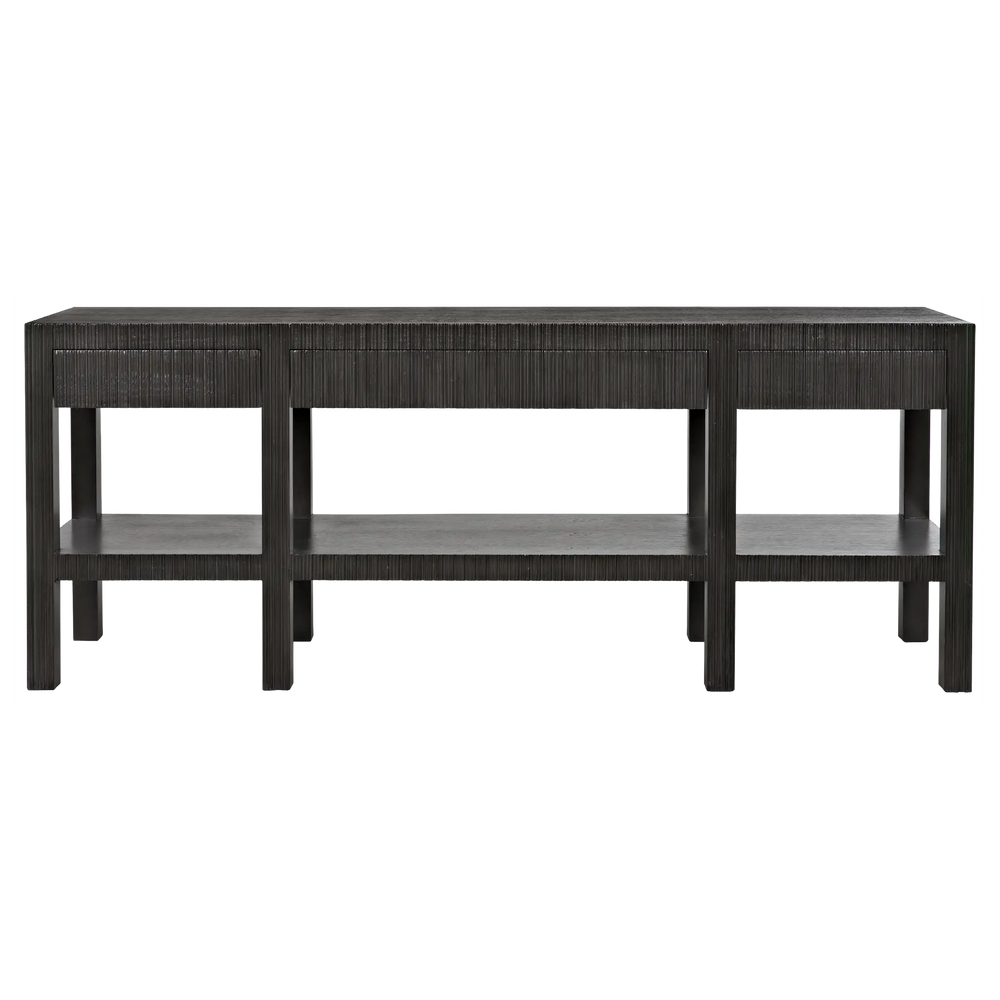 American Home Furniture | Noir - Conrad Console, Pale