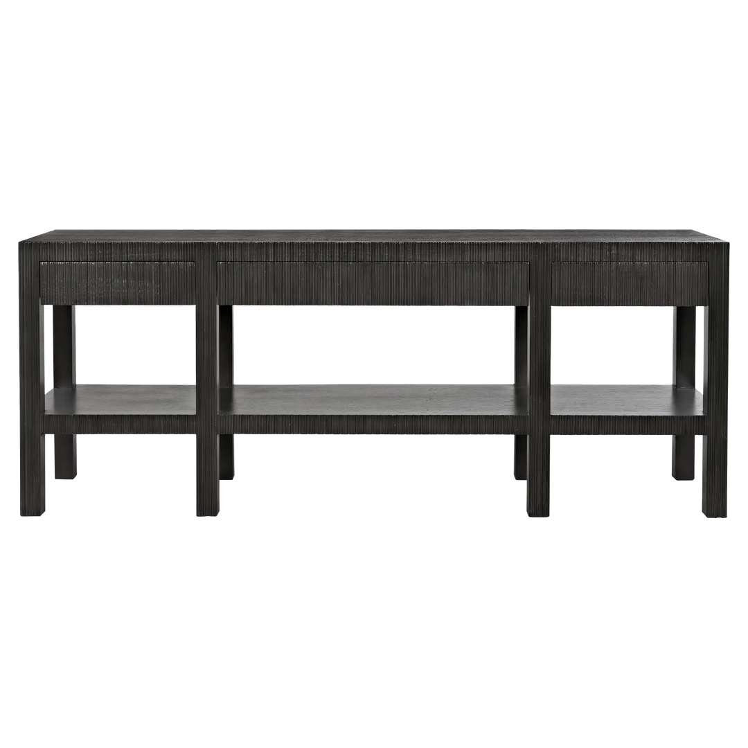 American Home Furniture | Noir - Conrad Console, Pale