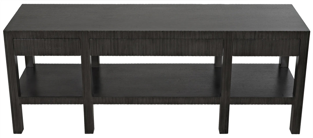 American Home Furniture | Noir - Conrad Console, Pale