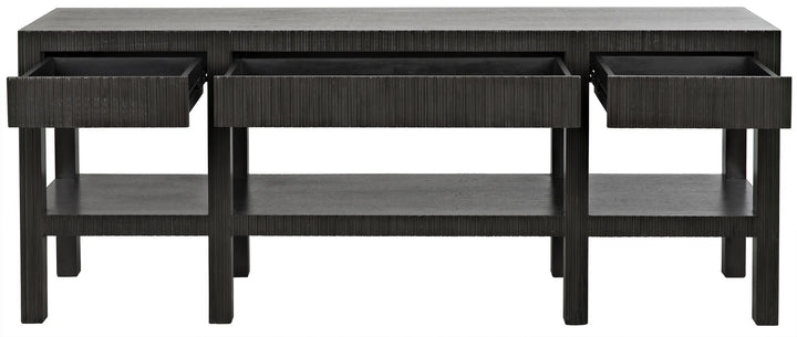 American Home Furniture | Noir - Conrad Console, Pale