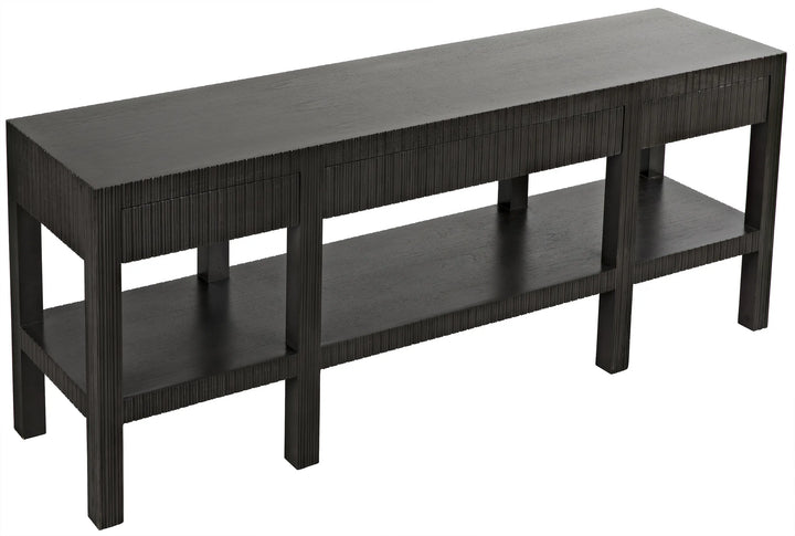 American Home Furniture | Noir - Conrad Console, Pale