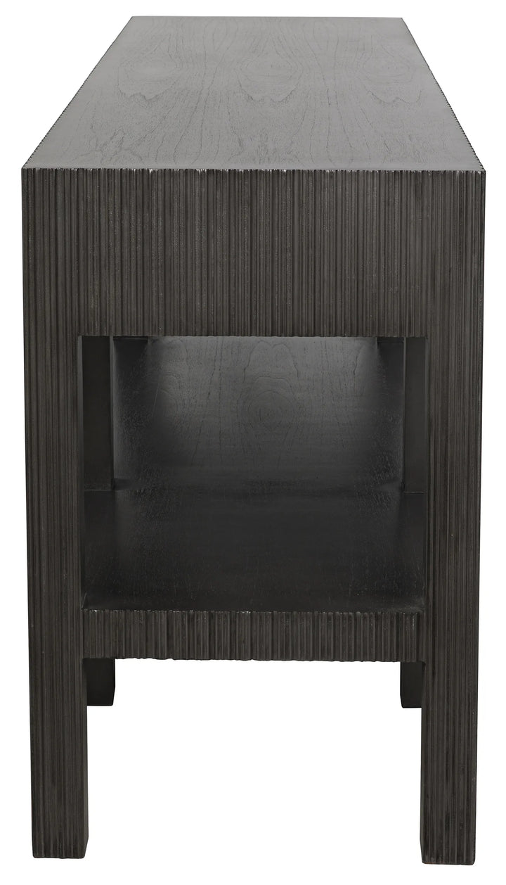 American Home Furniture | Noir - Conrad Console, Pale