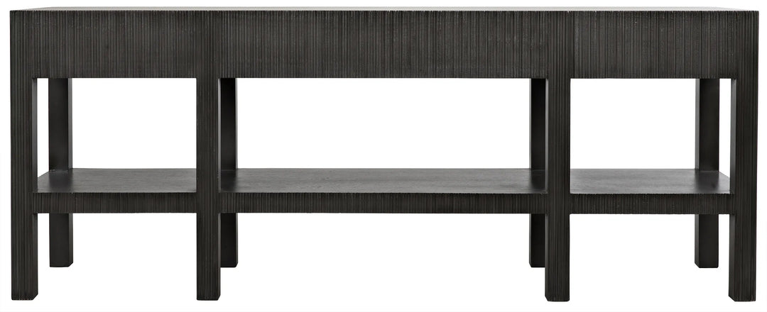 American Home Furniture | Noir - Conrad Console, Pale