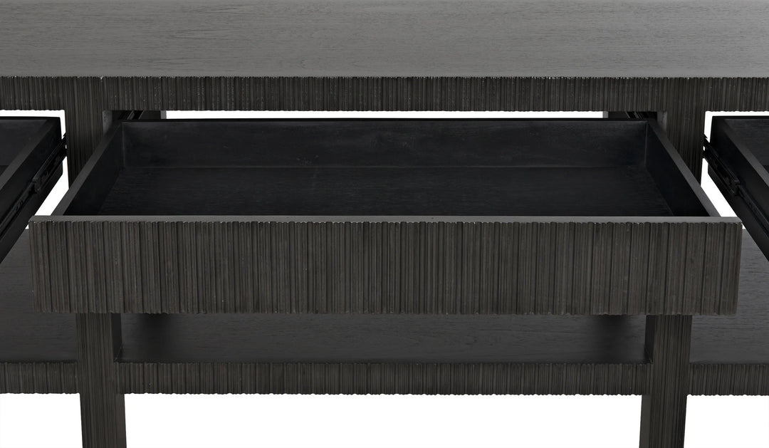 American Home Furniture | Noir - Conrad Console, Pale