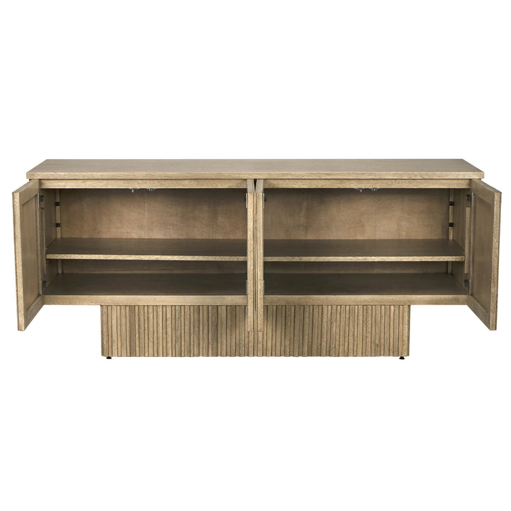 American Home Furniture | Noir - Mr. Smith Sideboard, Washed Walnut