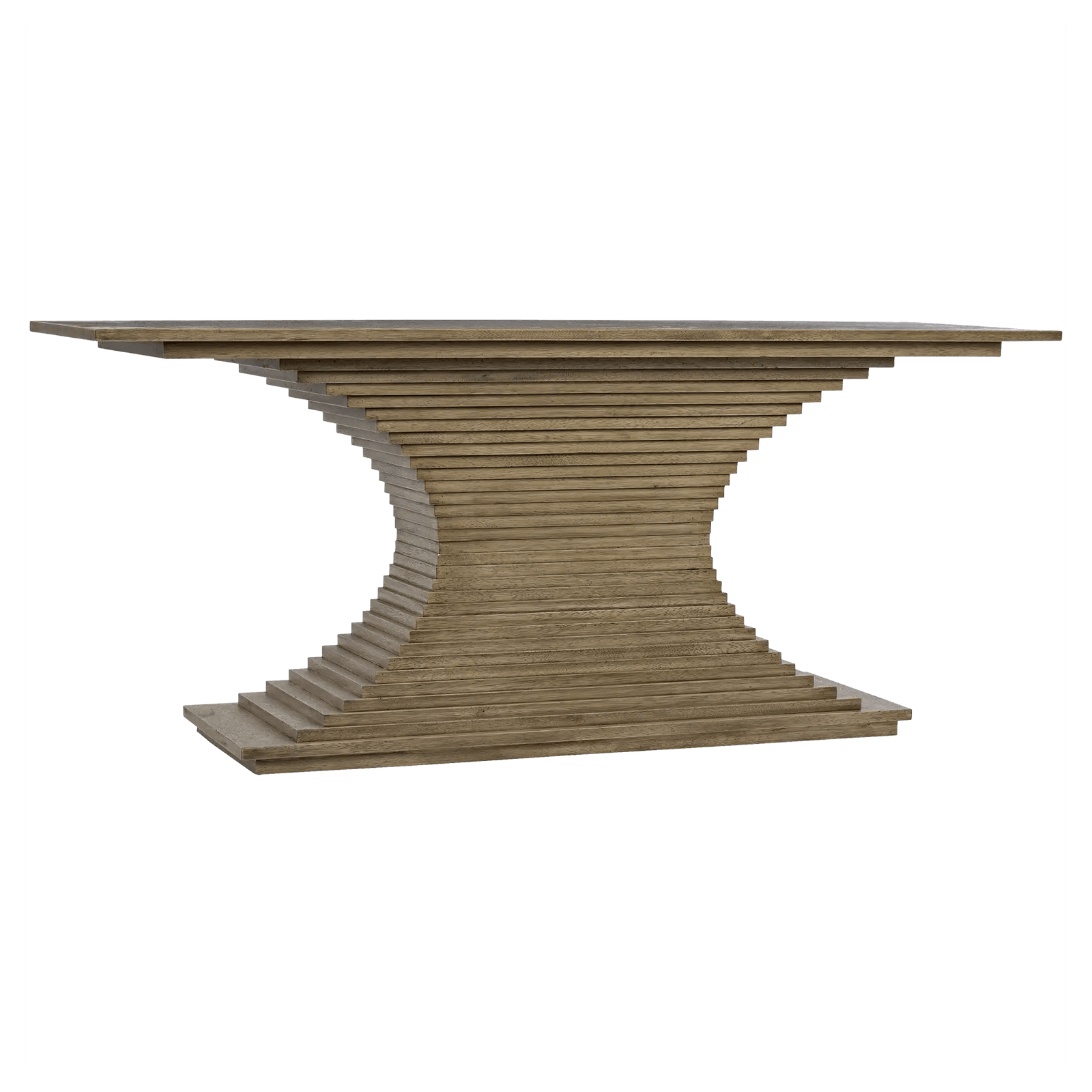 Noir Cambio Console, Bleached Walnut CONSOLE TABLES