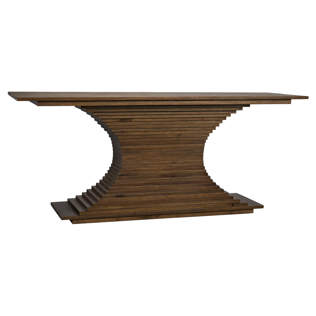 American Home Furniture | Noir - Cambio Console, Dark Walnut