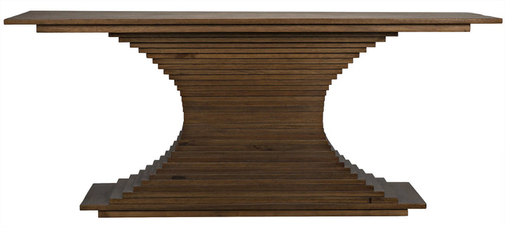 American Home Furniture | Noir - Cambio Console, Dark Walnut