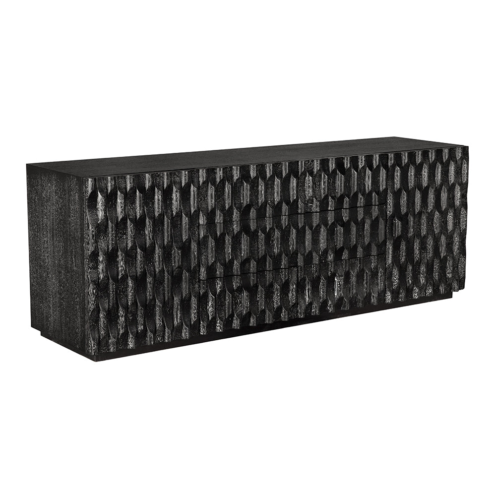 Noir - Alameda Sideboard, Large, Black Walnut - GCON295BKW