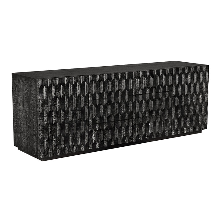 Noir - Alameda Sideboard, Large, Black Walnut - GCON295BKW