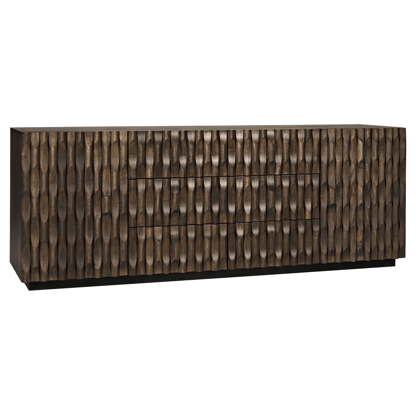Noir Alameda Sideboard, Large, Dark Walnut CABINETS