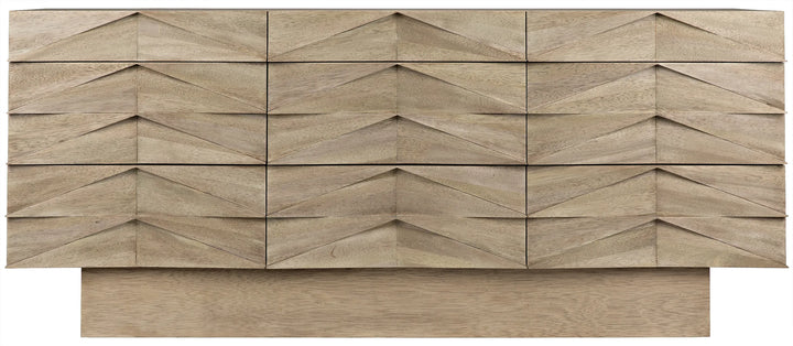 American Home Furniture | Noir - Drake Sideboard, Washed Walnut