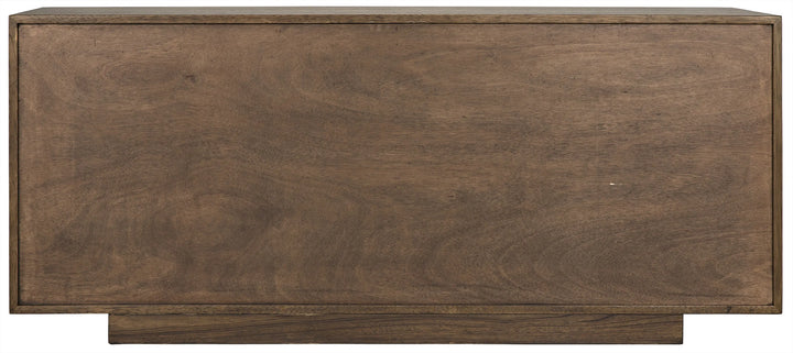 American Home Furniture | Noir - Collage Sideboard, Dark Walnut