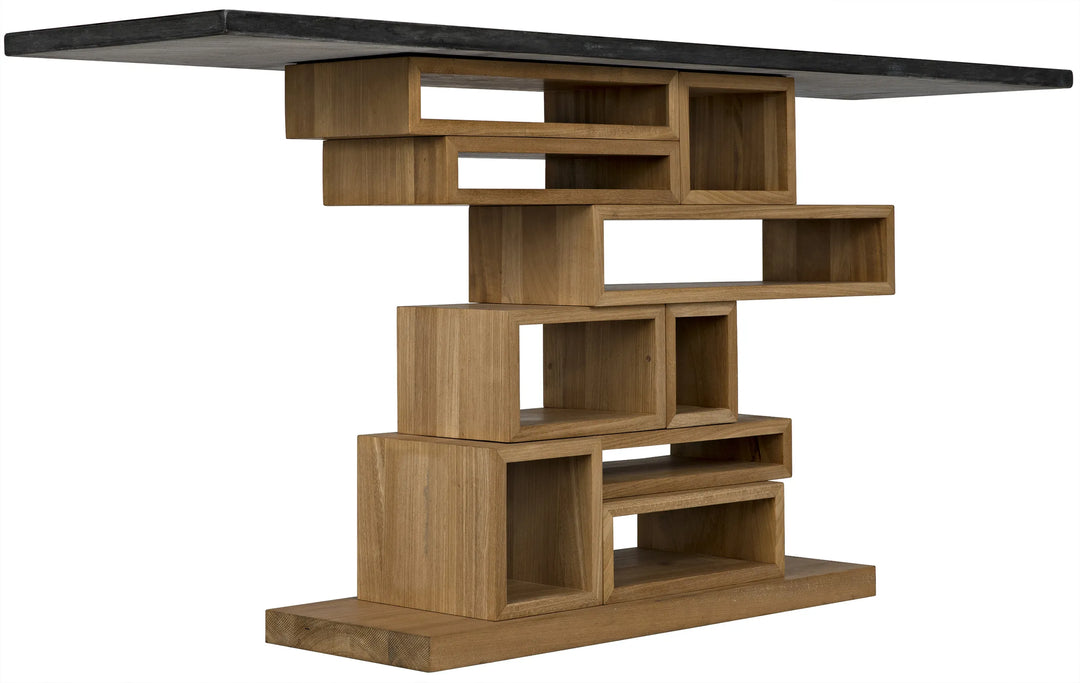 American Home Furniture | Noir - Balin Console