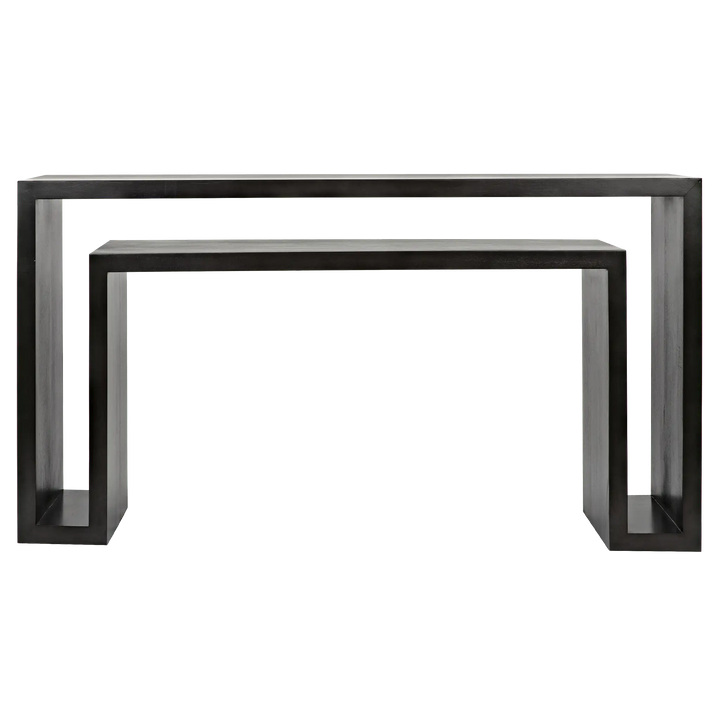 American Home Furniture | Noir - Caine Console, Pale