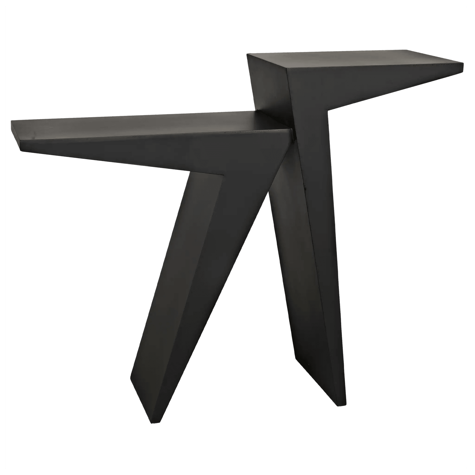 Noir Steam Console, Black Steel CONSOLE TABLES