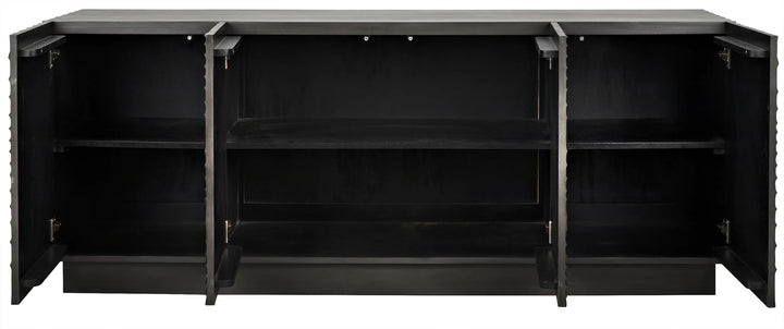 American Home Furniture | Noir - Cavalier Sideboard, Pale