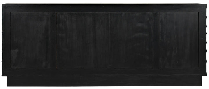 American Home Furniture | Noir - Cavalier Sideboard, Pale