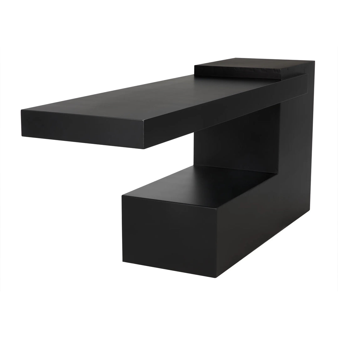 American Home Furniture | Noir - Impendeo Console, Black Steel