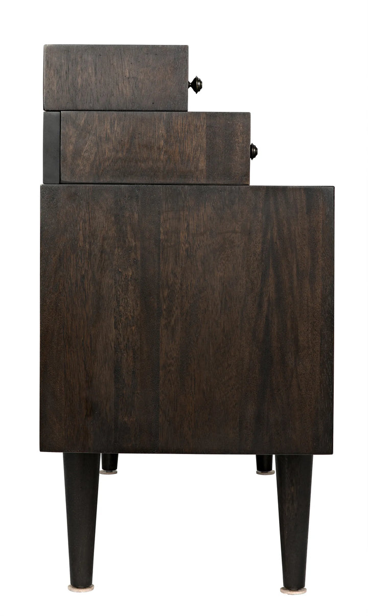 American Home Furniture | Noir - Hermes Sideboard, Ebony Walnut