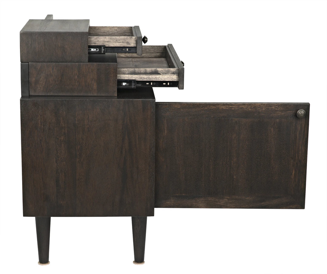 American Home Furniture | Noir - Hermes Sideboard, Ebony Walnut