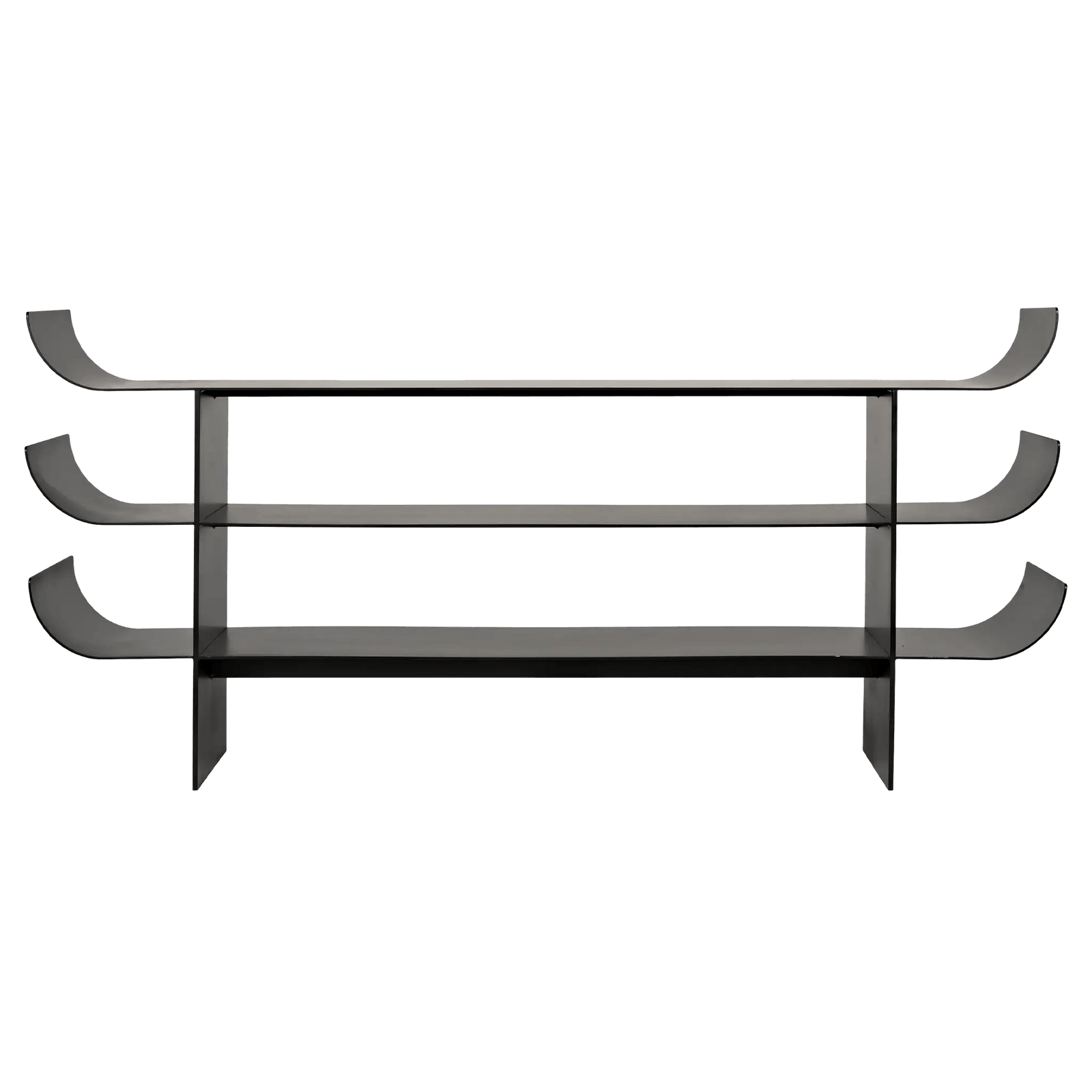 Noir Kyoto Console, Black Steel CONSOLE TABLES