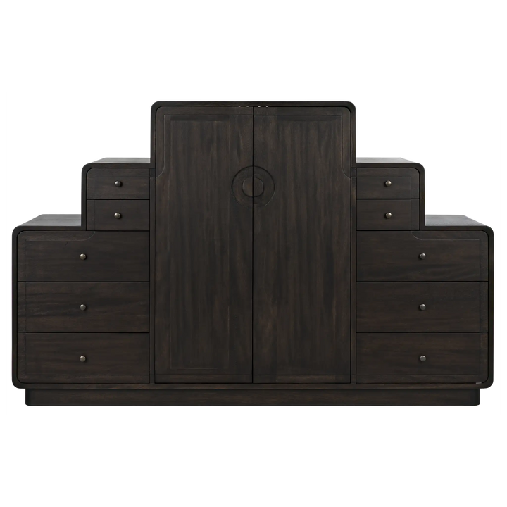 American Home Furniture | Noir - Nova Sideboard, Ebony Walnut