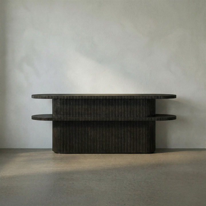 Noir - Parker Console, Hand Rubbed Black - GCON360HB