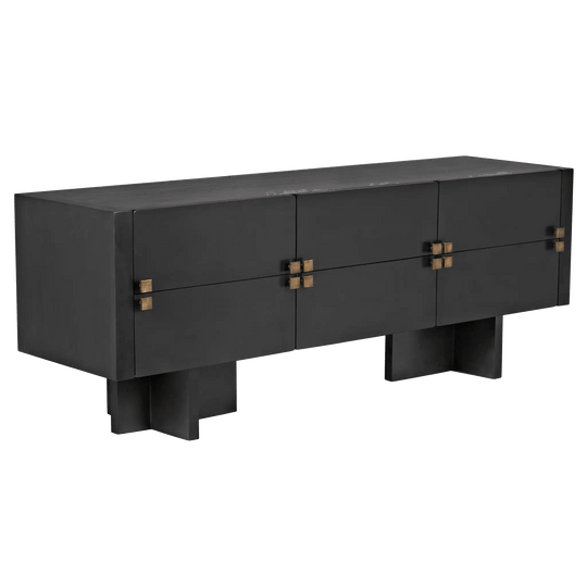 Noir Amidala Sideboard, Two-Tone Pale CABINETS