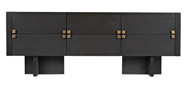 American Home Furniture | Noir - Amidala Sideboard, Two-Tone Pale