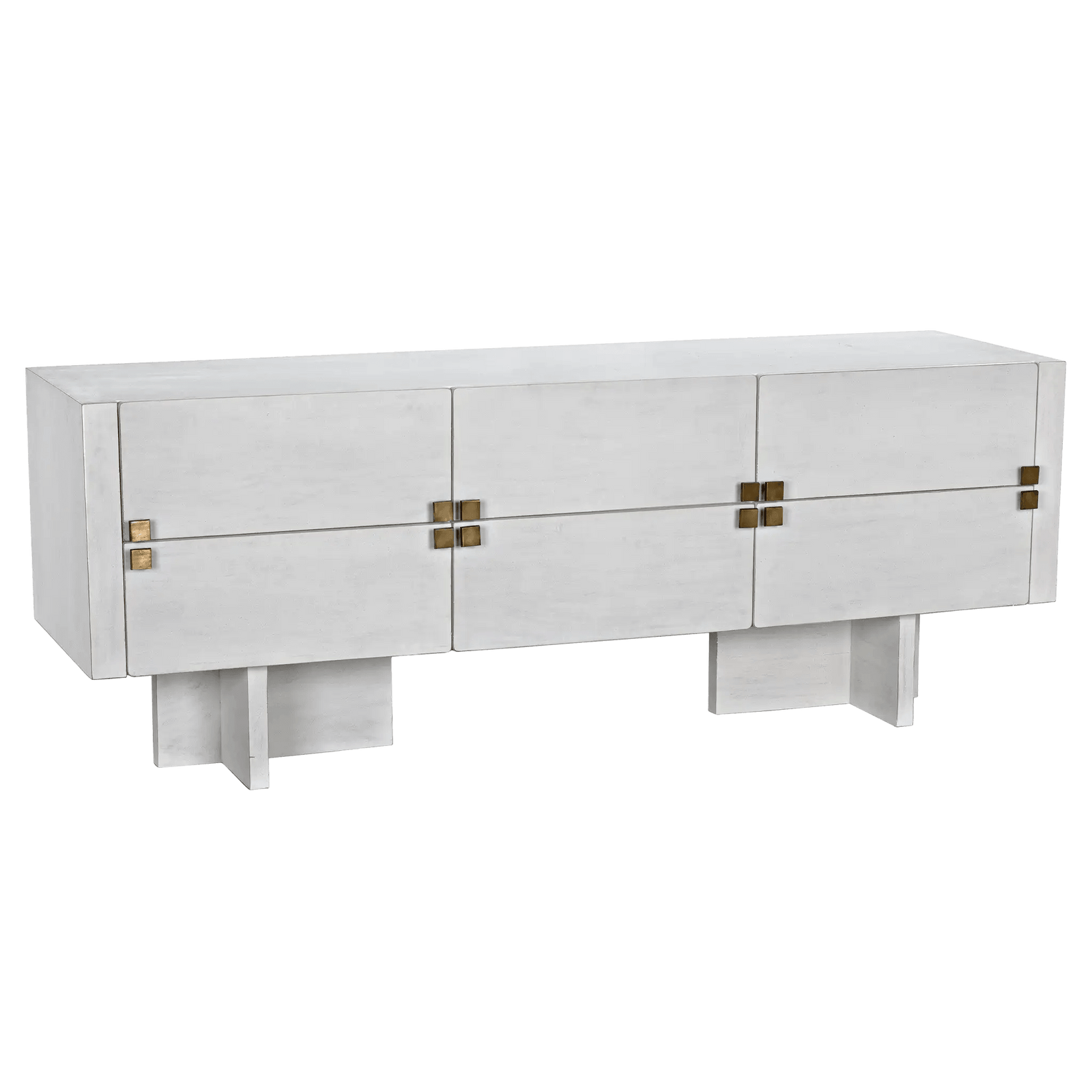 Noir Amidala Sideboard, White Wash CABINETS