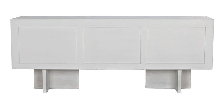 American Home Furniture | Noir - Amidala Sideboard, White Wash