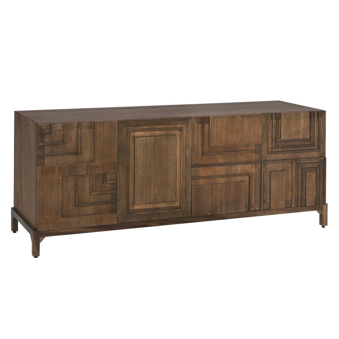 American Home Furniture | Noir - Holden Sideboard, Dark Walnut