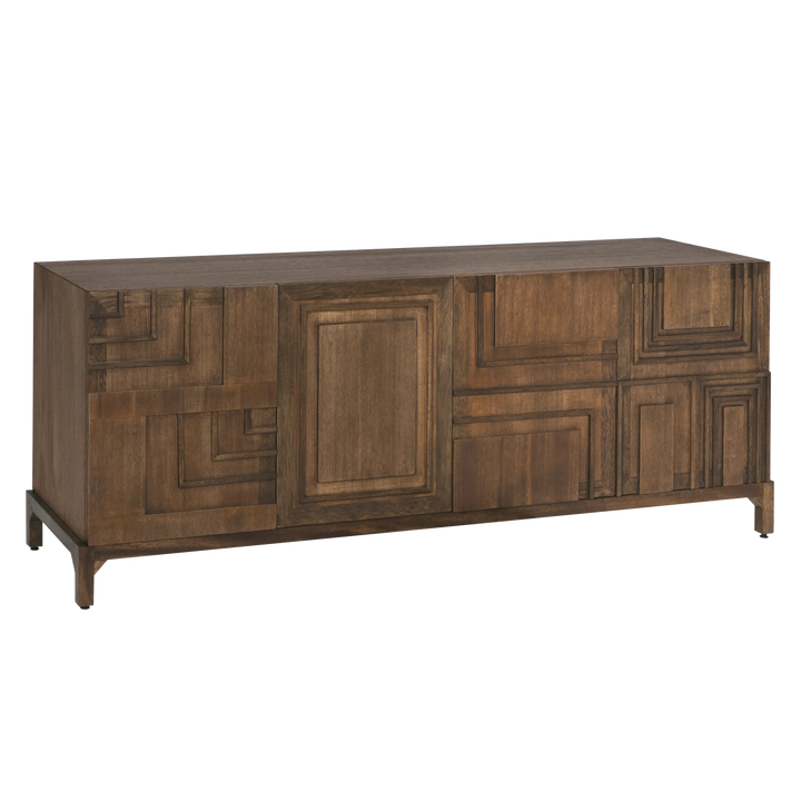 American Home Furniture | Noir - Holden Sideboard, Dark Walnut