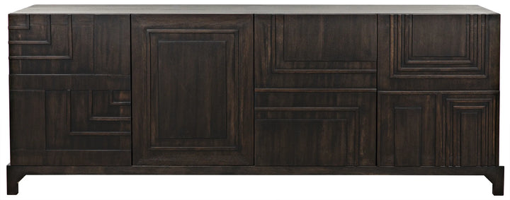 American Home Furniture | Noir - Holden Sideboard, Ebony Walnut